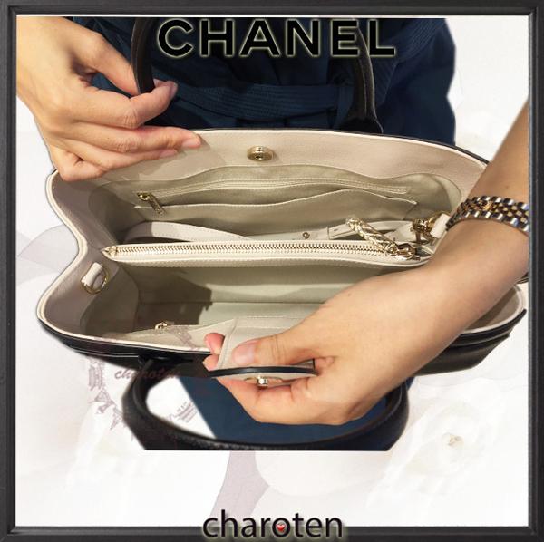 2017新作 CHANEL シャネルスーパーコピー 素敵バイカラー エグゼクティブトート 7041713